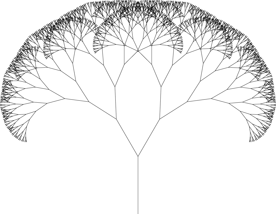 Example of fractal structure in art.